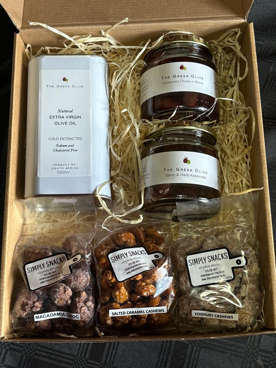 Deluxe Snack Gift Box - The Greek Olive